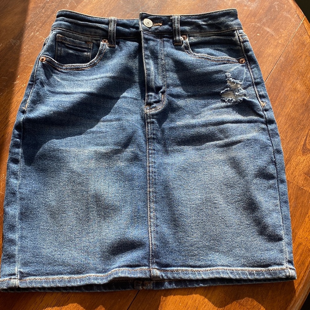 Women’s denim skirt
